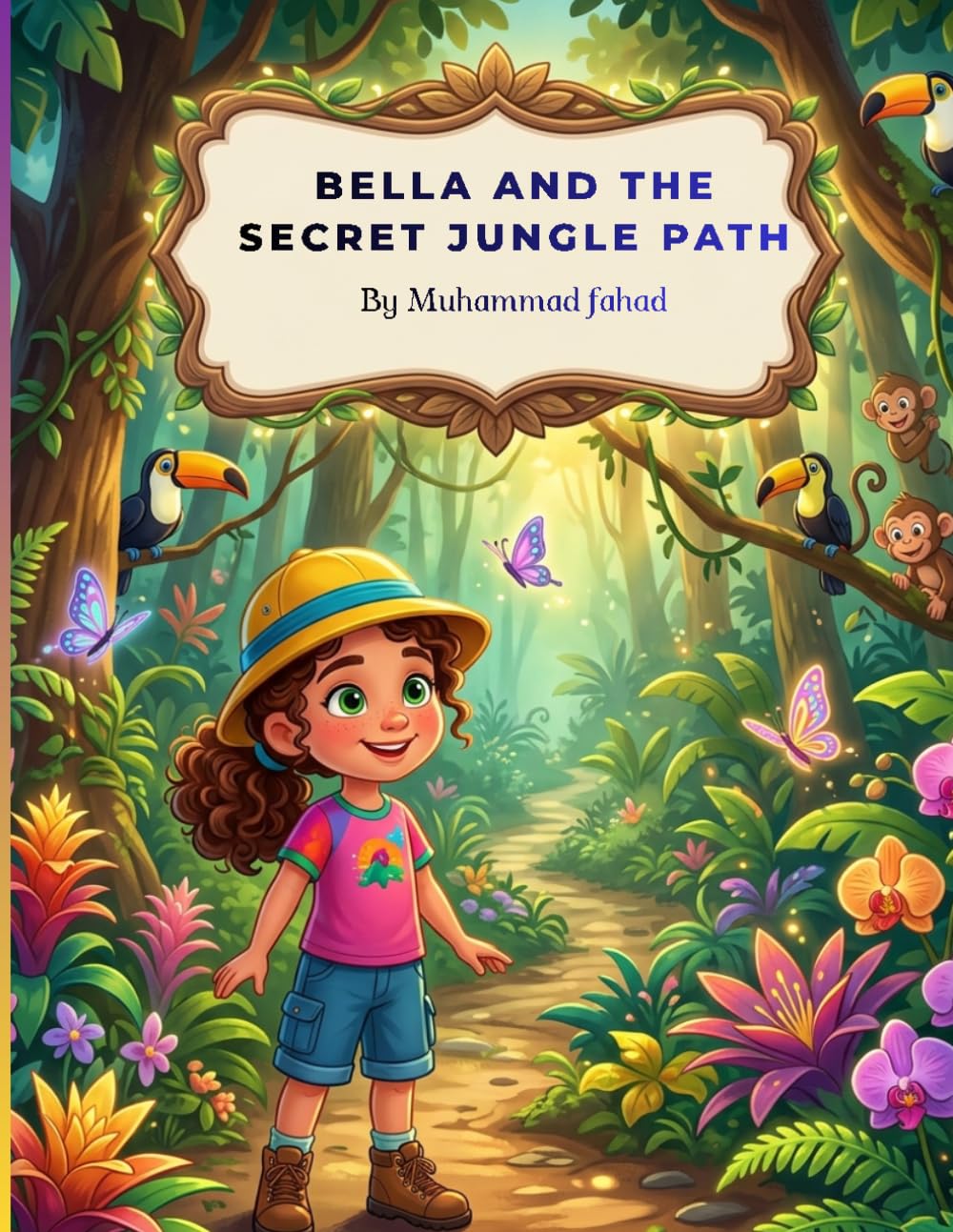 Bella and the Secret Jungle Path: A Children's Adventure Story of Courage, Teamwork, and Kindness (5-Minute Bedtime Jungle Adventures)