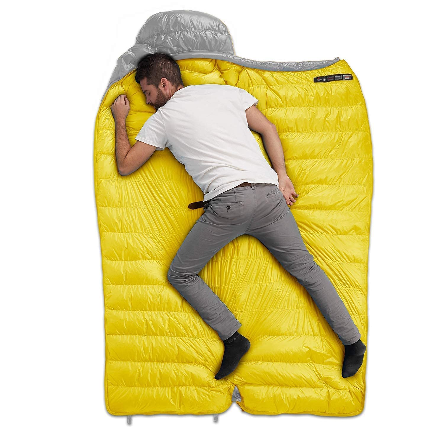 Naturehike Daunenschlafsack Ultraleichte Tragbare Kompackte Winter Schlafsack 4 Jahreszeiten für Erwachsene und Kinder Outdoor Camping Wandern Reisen mit Kompressionssack 650FP