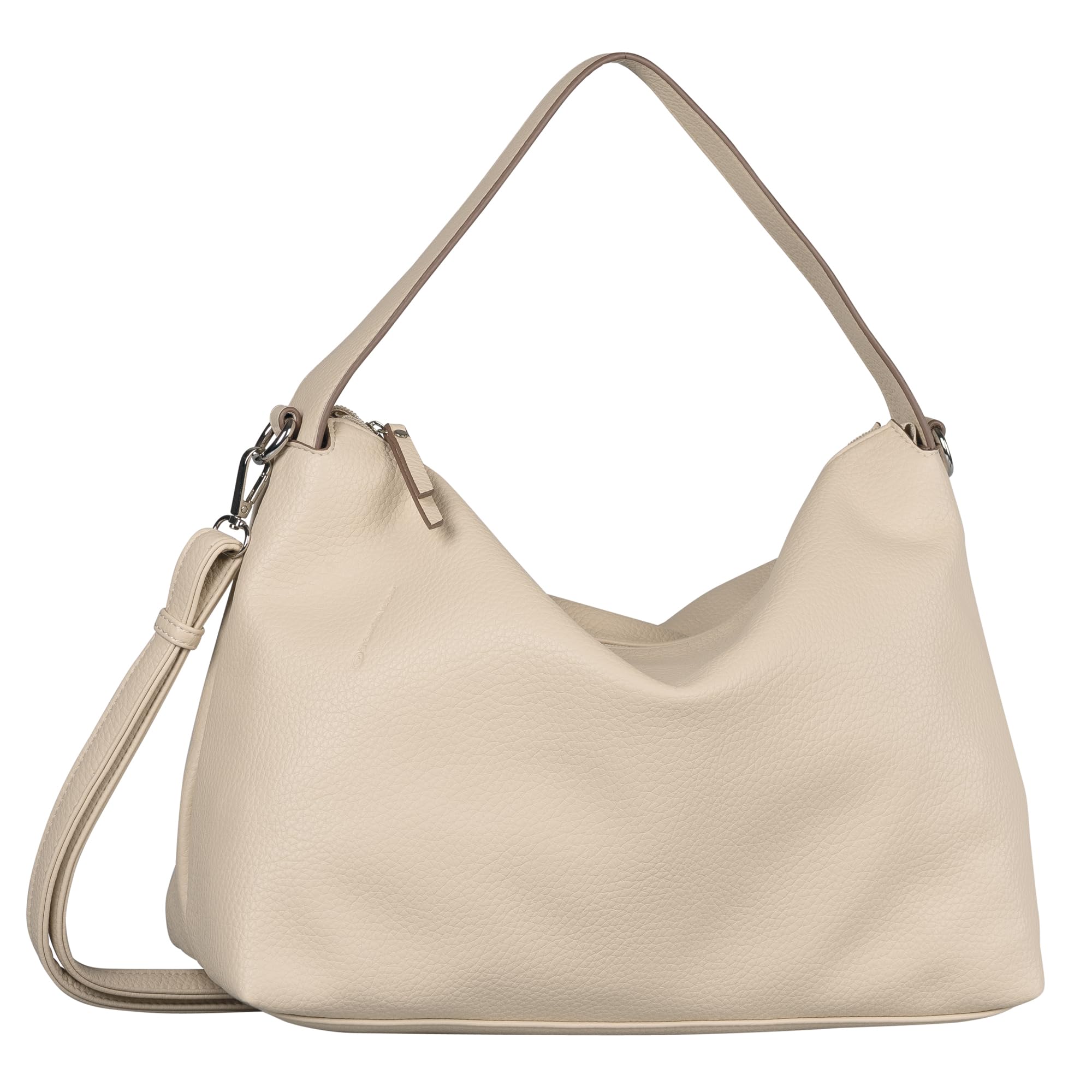 TOM TAILOR Ladies Lissi White Shoulder Bag, White, M