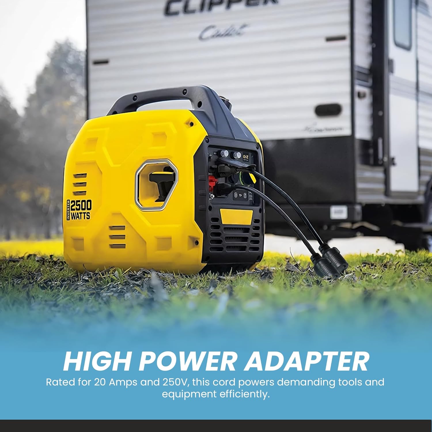 IronBox Electric 6-20P to L6-20R Plug Adapter Power Cord - 20A, 250V, 12/3 SJT - UL Listed Power Cord Extension Cable - Heavy Duty Plug and Connector for Generator, Data Centers & More (1ft, Molded)