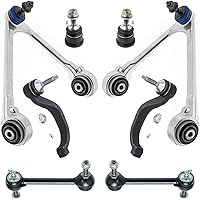 Vista 1358 de Detroit Axle - Kit de suspensión frontal de 8 piezas para Dodge Journey 2009-2015, 2 brazos de control inferiores, 2 rótulas, 2 varillas