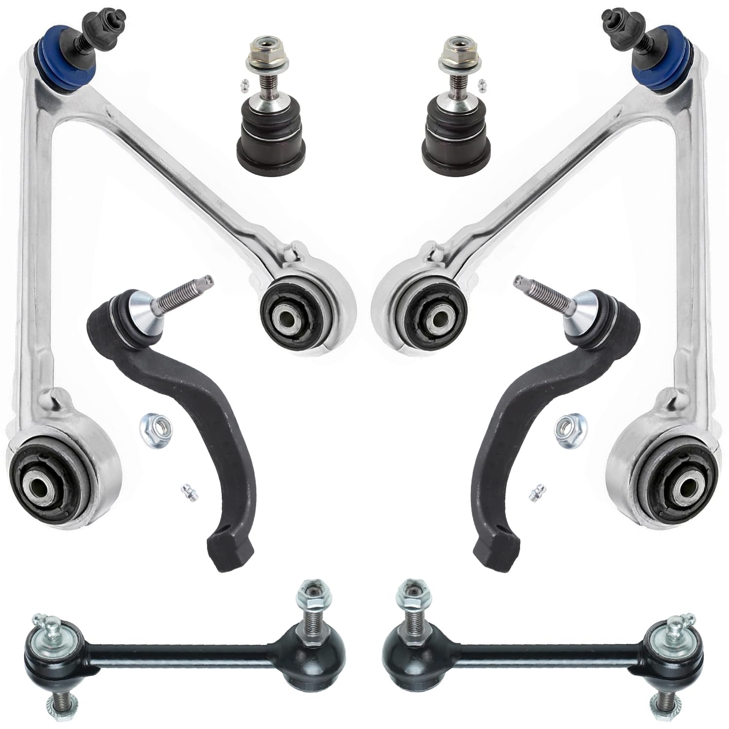 Detroit Axle - 8pc Front End Replacement Kit for Ford 2002-2003 Thunderbird