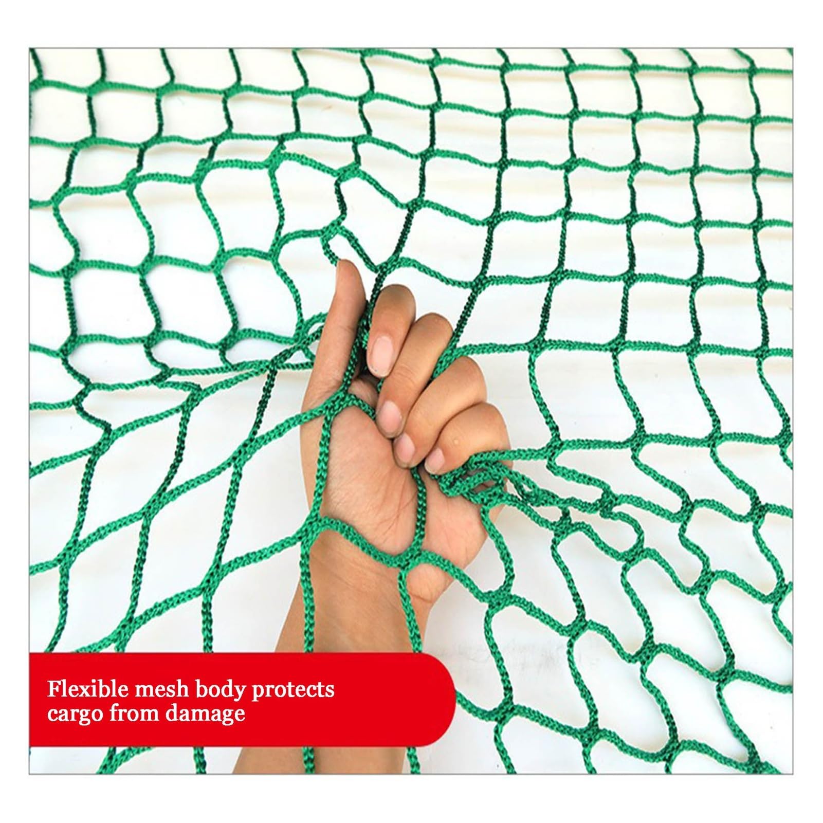Treppengeländer Sicherheitsnetze Knotenlose Sicherheitsnetze Mit Hoher Bruchfestigkeit Höhenabsicherung für Baustellen 4x7m(13.1x23ft)