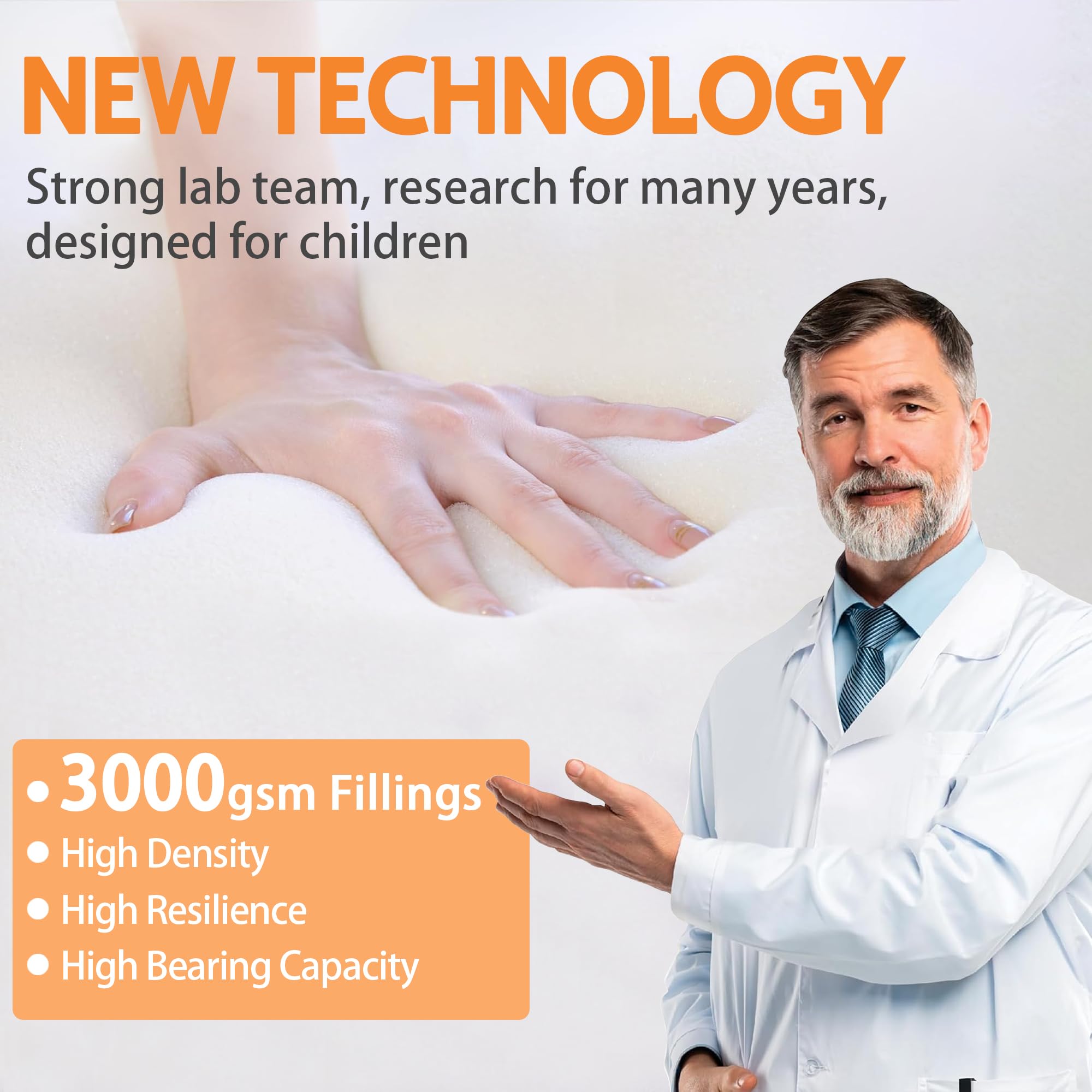 Neoriver Kids Couch, 10PCS Modular Kids Play Sofa with 2 Balls and Tunnel, Fold Out Toddler Couch for Playroom Bedroom, 2000+ Creative Kid Sectional Sofas for Boys and Girls, Grey