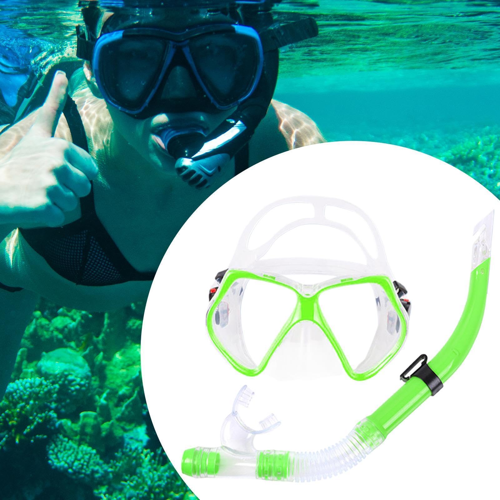 Schnorchelbrille Ergonomischer Panoramablick Auslaufsicher