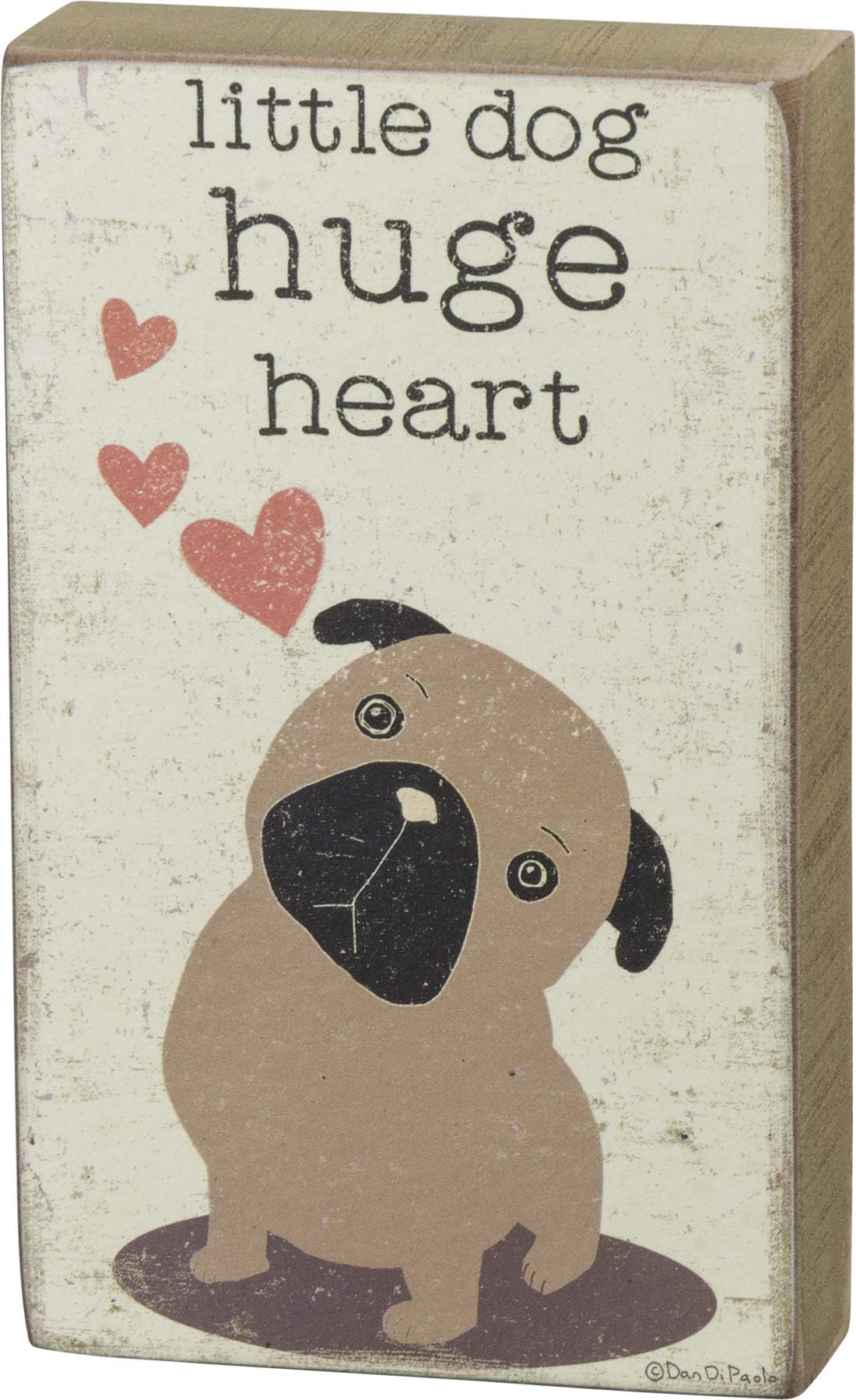 Primitives By Kathy Word Box Sign - 'Your Crazy Is Showing' Funny Home Decor