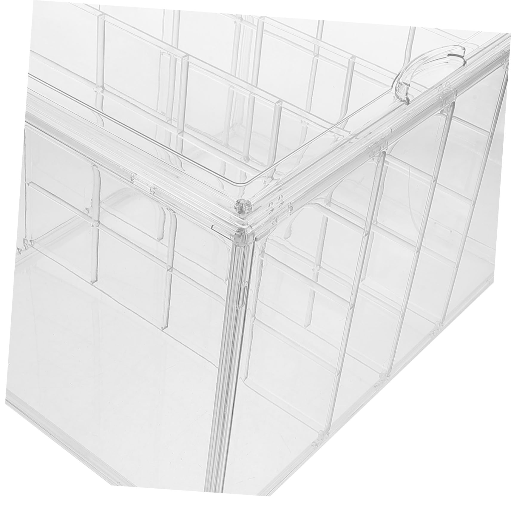 Ciieeo Vetrina per Prodotti da Forno Trasparente 4 Livelli, Ripiani Regolabili e Design Smontabile in Pet per Protezione Dalla Polvere in Cucina o Panetteria