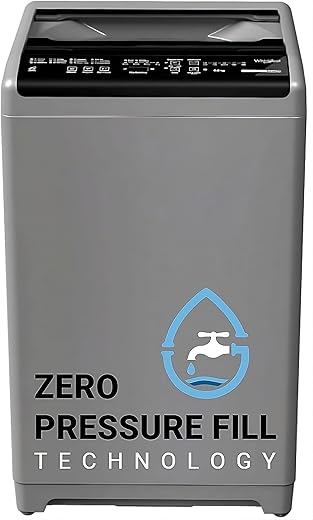 Whirlpool 6 Kg 5 Star Royal Fully-Automatic Top Loading Washing Machine (WHITEMAGIC ROYAL 6.0 GENX, Satin Grey, Hard Water Wash)