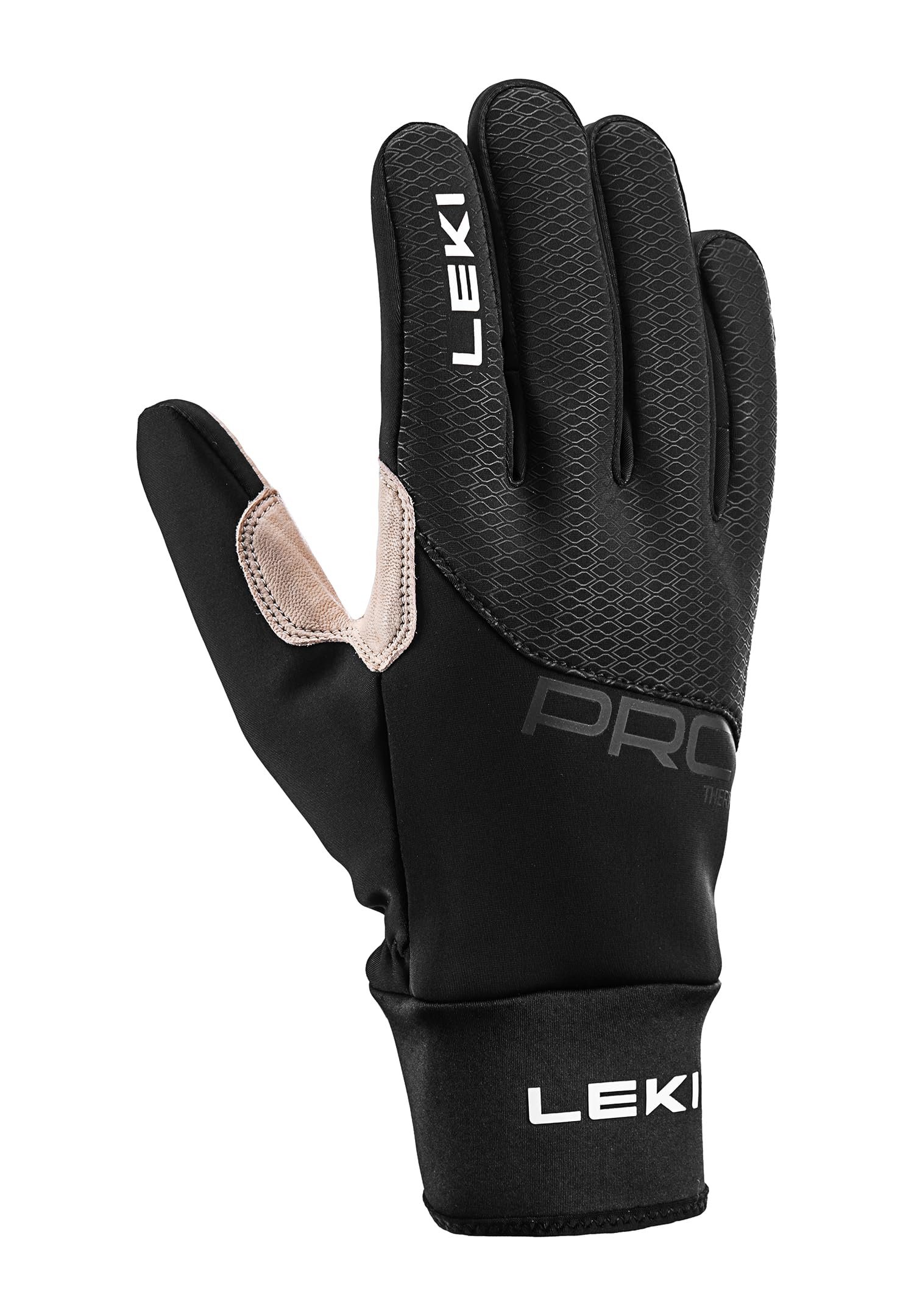 LEKI Guanti unisex PRC Premium Thermo Plus per sci di fondo Running Black-Sabbie