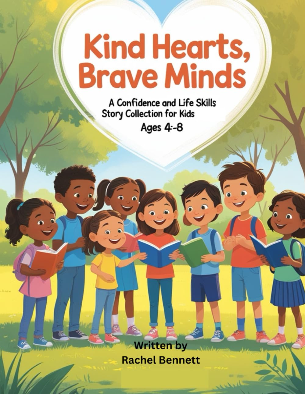 Kind Hearts, Brave Minds: A Confidence and Life Skills Story Collection for Kids Ages 4–8