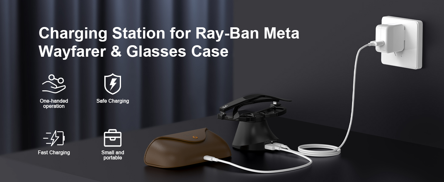Ray-Ban  充電ケース Ray-Ban Meta Charging Case for Gen 1 & Gen 2 Glasses | Meta