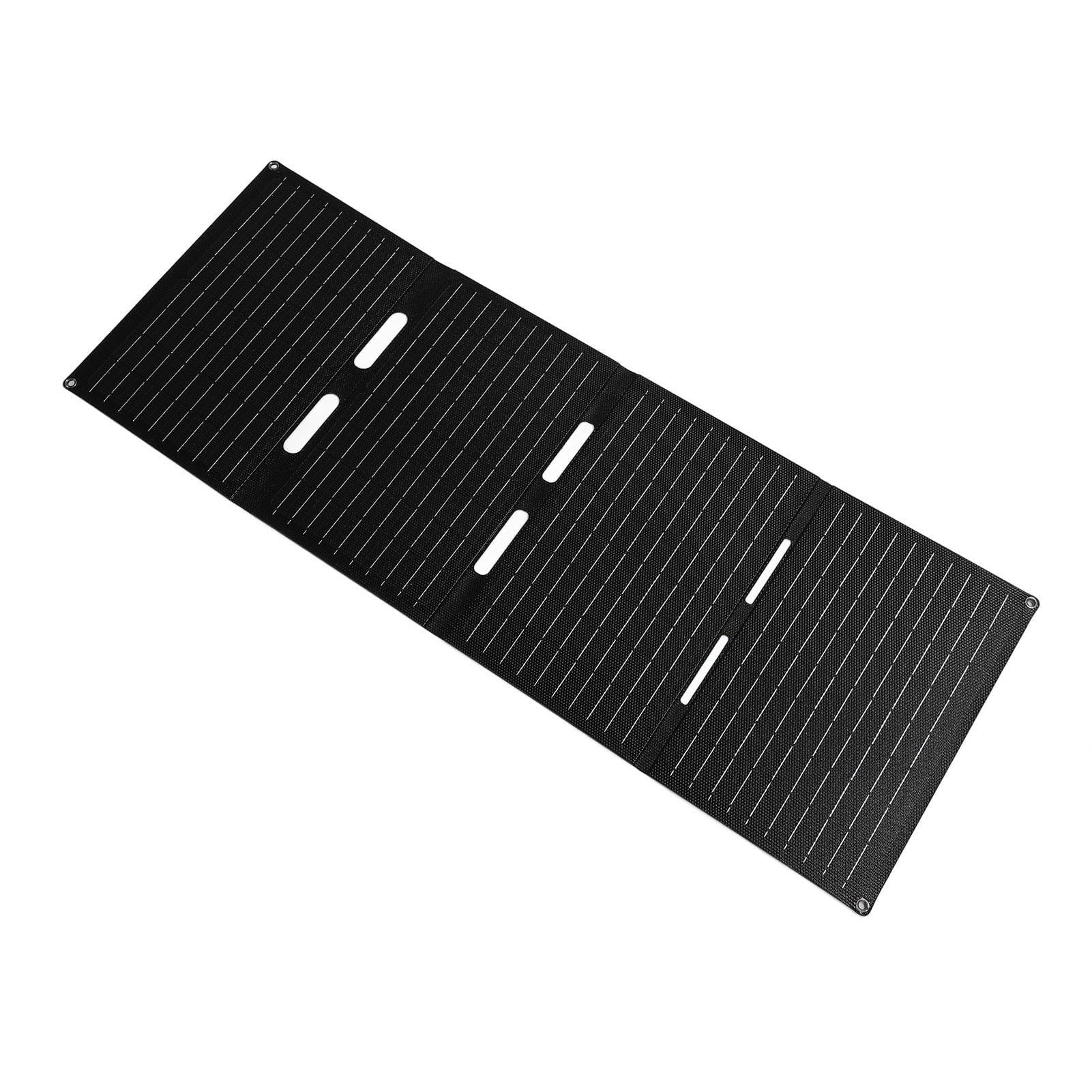 Aramox Przenośna ładowarka Słoneczna 60W, 18V 12V 5V