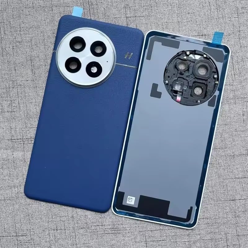 SHOWGOOD New for Oneplus 13 Back Glass Cover Back Replacement Hard Battery Case, Rear Housing Cover with Camera Lens (White)