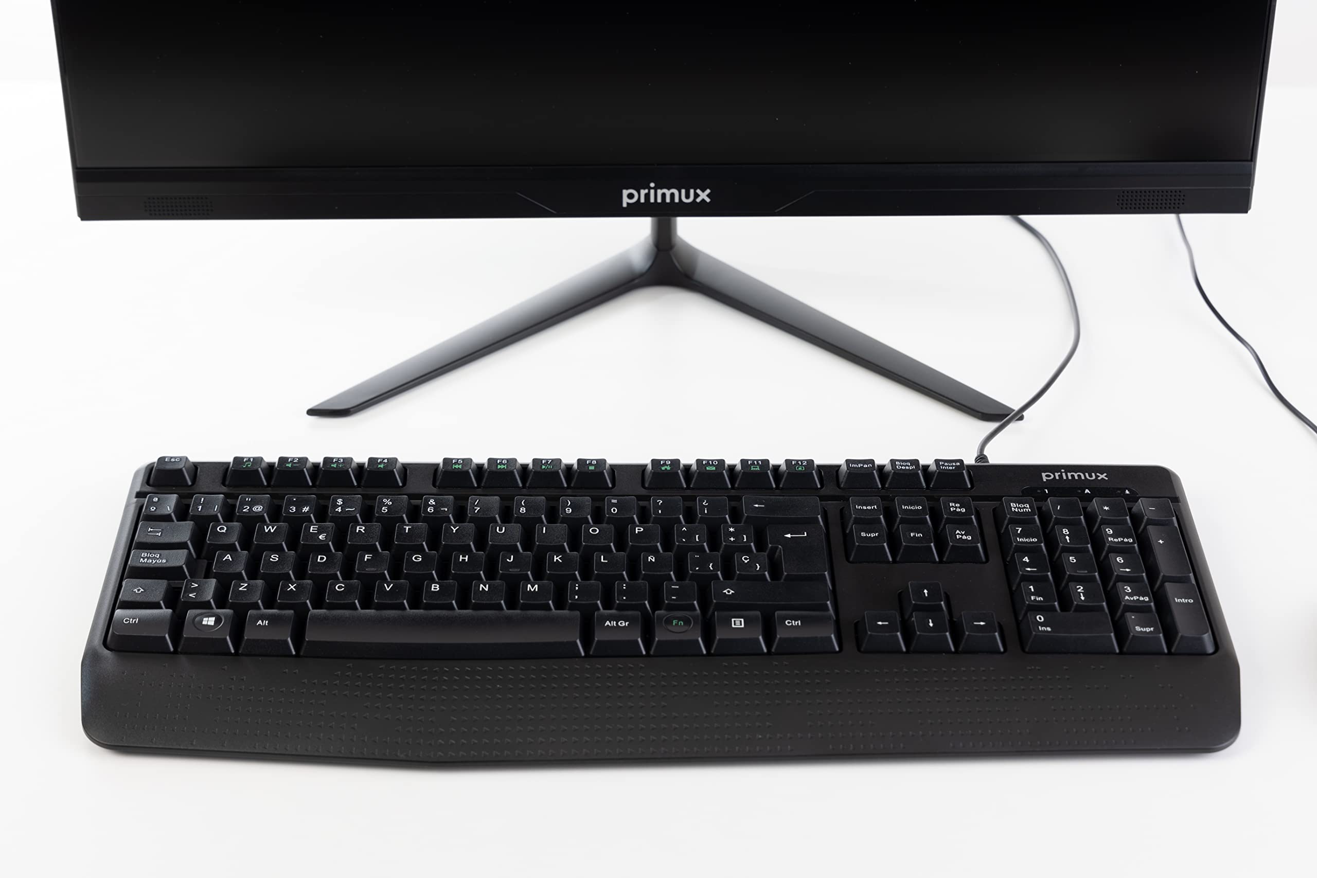 Primux Ordenador All in One Todo en Uno Iox 2404F | 23.8 Pulgadas | Intel Celeron N4020 | 4GB RAM | 128GB SSD ampliables | WiFi AC | Windows 11 Pro | Incluye Teclado y ratón