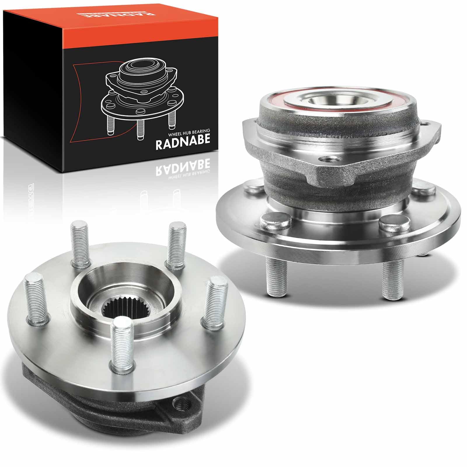 Frankberg 2 rodamientos de rueda juego de rodamientos de rueda delantera | Al frente rueda con brida ⌀153, 5, 53007449AB; 53007449AB; Compatible con: Cherokee XJ, Gran Cherokee I ZG ZJ