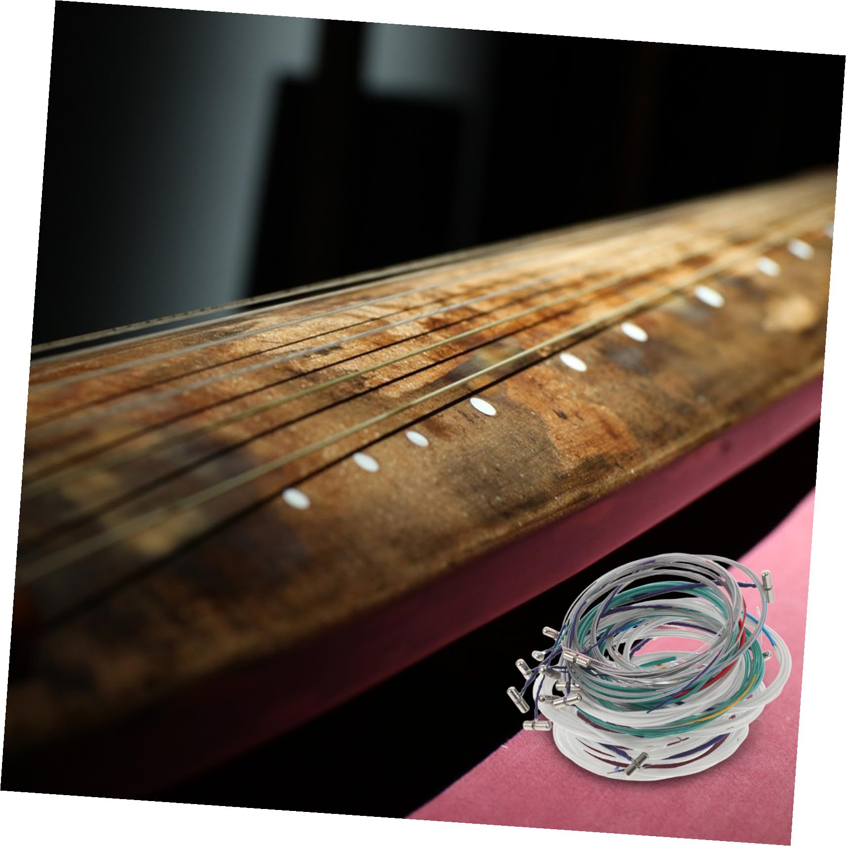 21 Stück Guzheng Saiten aus Metall für Anfänger und Kinder