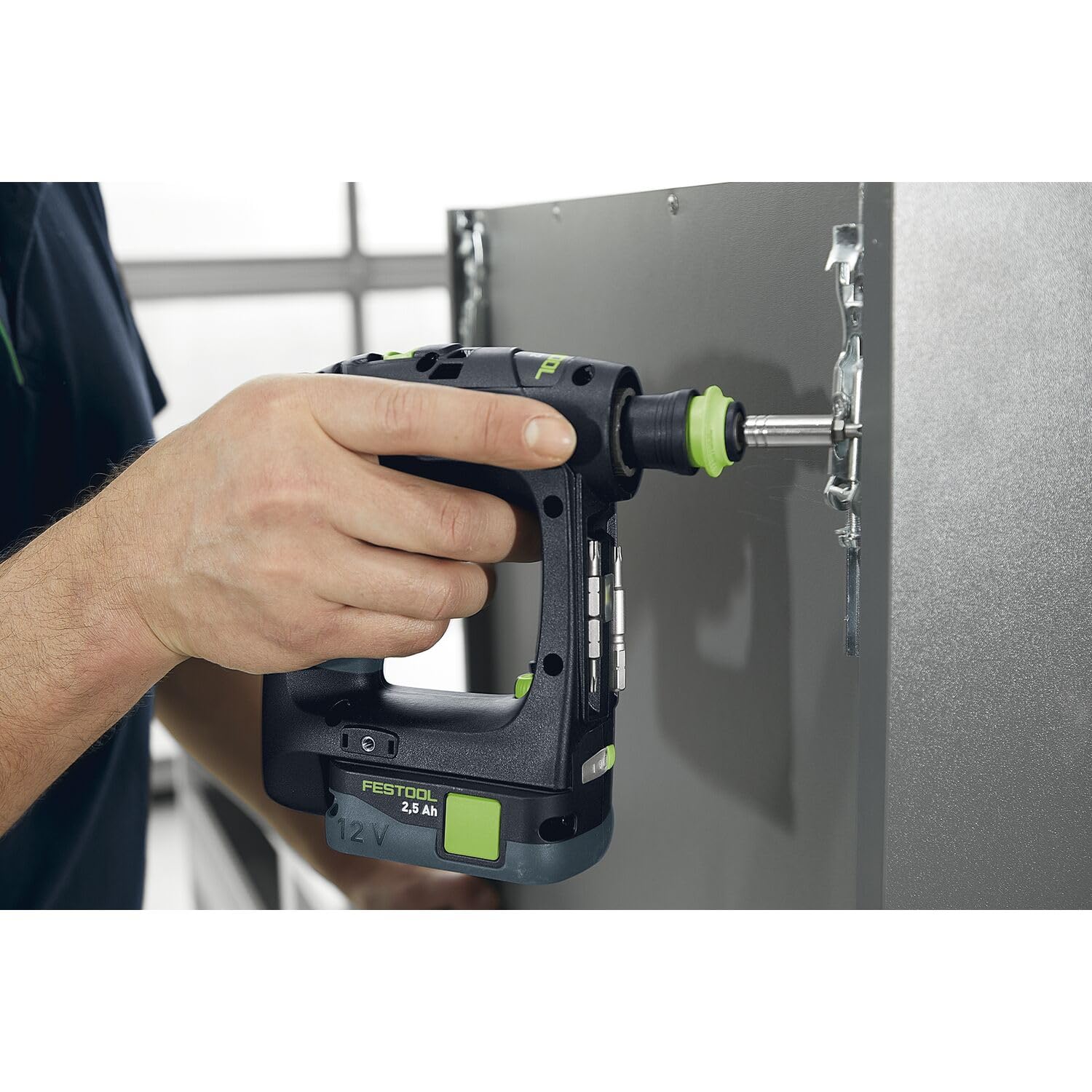 Festool Wiertarko-wkrętarka akumulatorowa CXS 12 2,5-zestaw