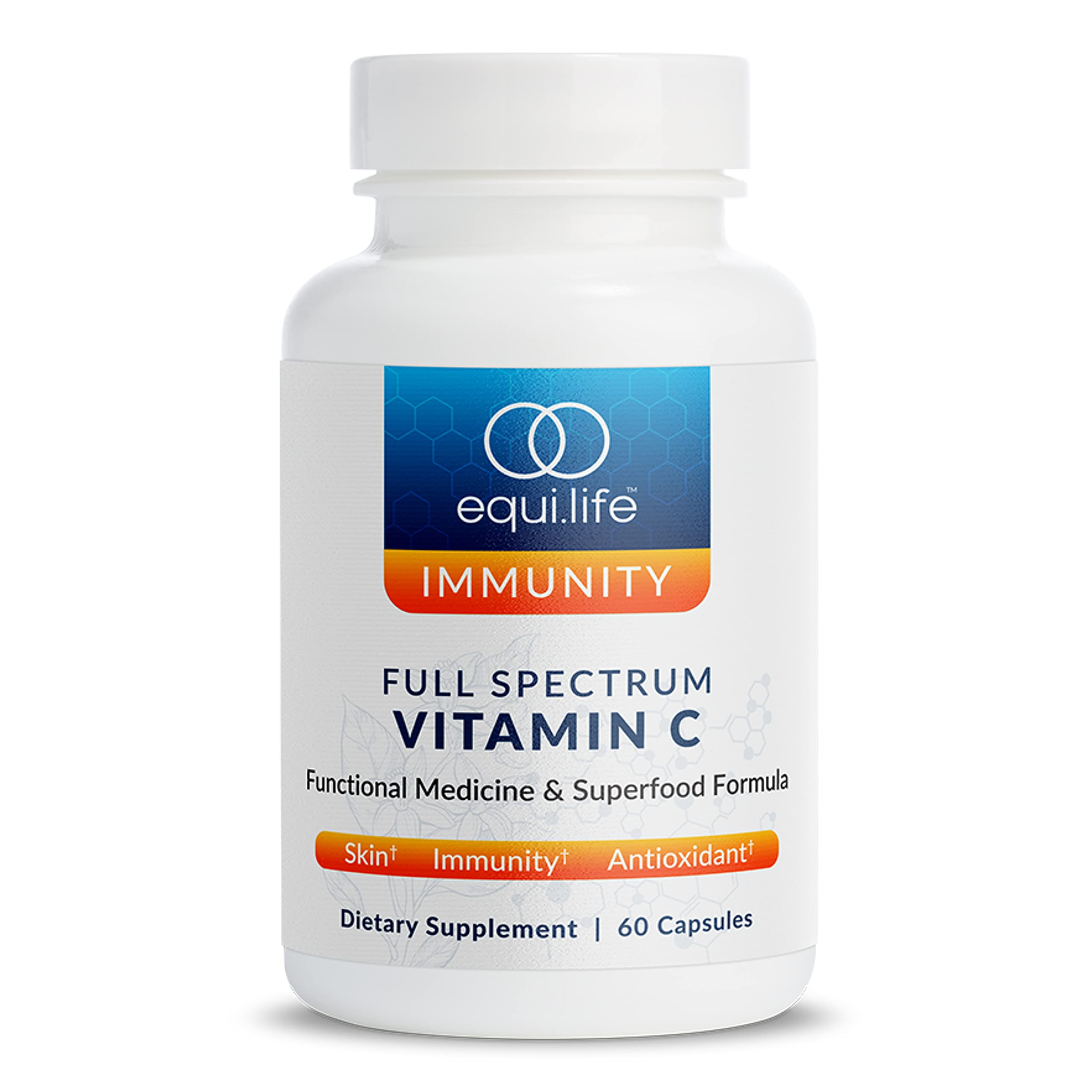 Sponsored Ad - Full Spectrum Vitamin C Supplement with Quercetin, Hibiscus, and Rutin, Plant Based Antioxidant Formula, Gluten Free, Soy and Dairy Free, Non GMO, Easy to Use, 60 Capsules