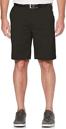 PGA TOUR Men's Flat Front Golf Shorts with Active Waistband (Size 30-44 Big & Tall)