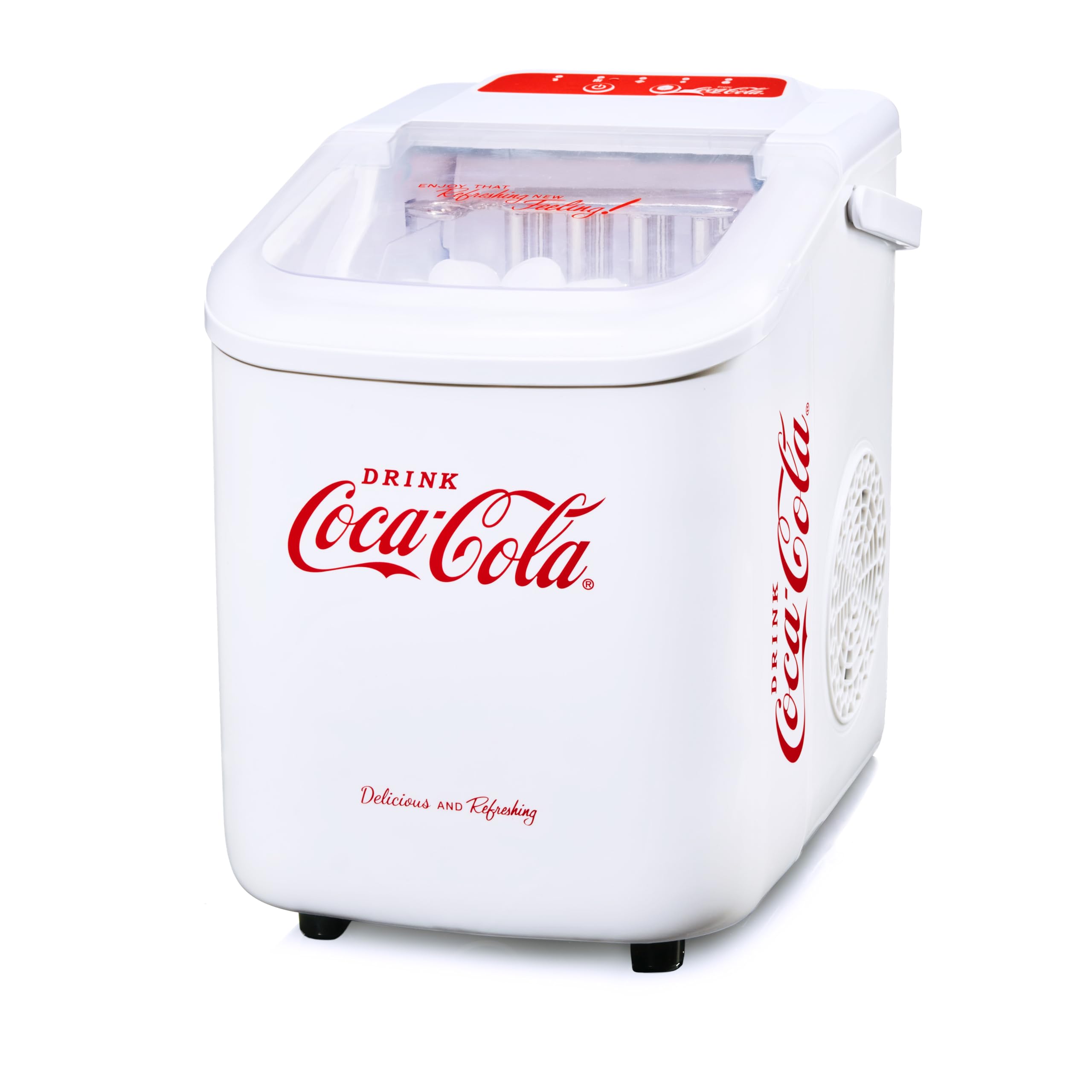 Glacielle IJsblokjesmachine - 1.8L Capaciteit - 9 blokjes per 7 min - 12 KG/24u - Zelfreinigingsfunctie - IJsklontjes machine - Zwart