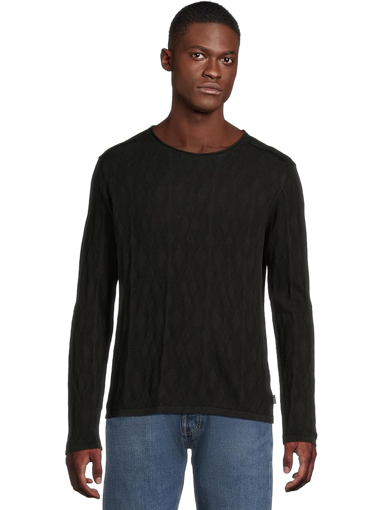 Black John Varvatos Brycen Crew Y2541W25