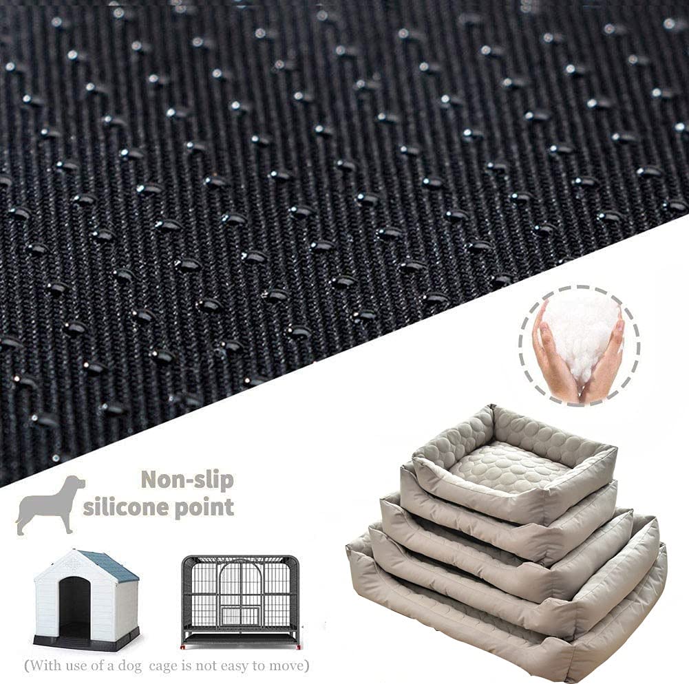 Rinfrescante Cuccia Cane - Rinfrescante Cuccia Gatto - Cuccia Per Cane Da Interno - Tappetino Refrigerante Per Cani - Lettino Rinfrescante Per Cani Atossico In Estate(Size:90cm,Color:Marrone)