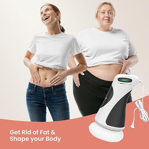 Miniatura 7 de COMFIER Removedor de masajeador de celulitis, máquina de moldear el cuerpo con 5 cabezales de masaje y 6 almohadillas lavables, máquina de