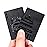 EAY Playing Cards Plastic Playing Cards Poker Cards Luxury Cool Black Standard Size 52+2 Poker (Black Tower)