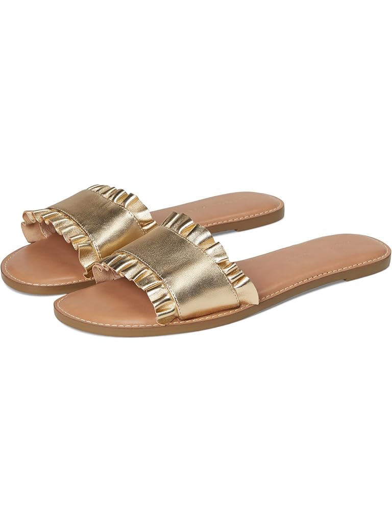 Gold Jack Rogers Rozette Slide