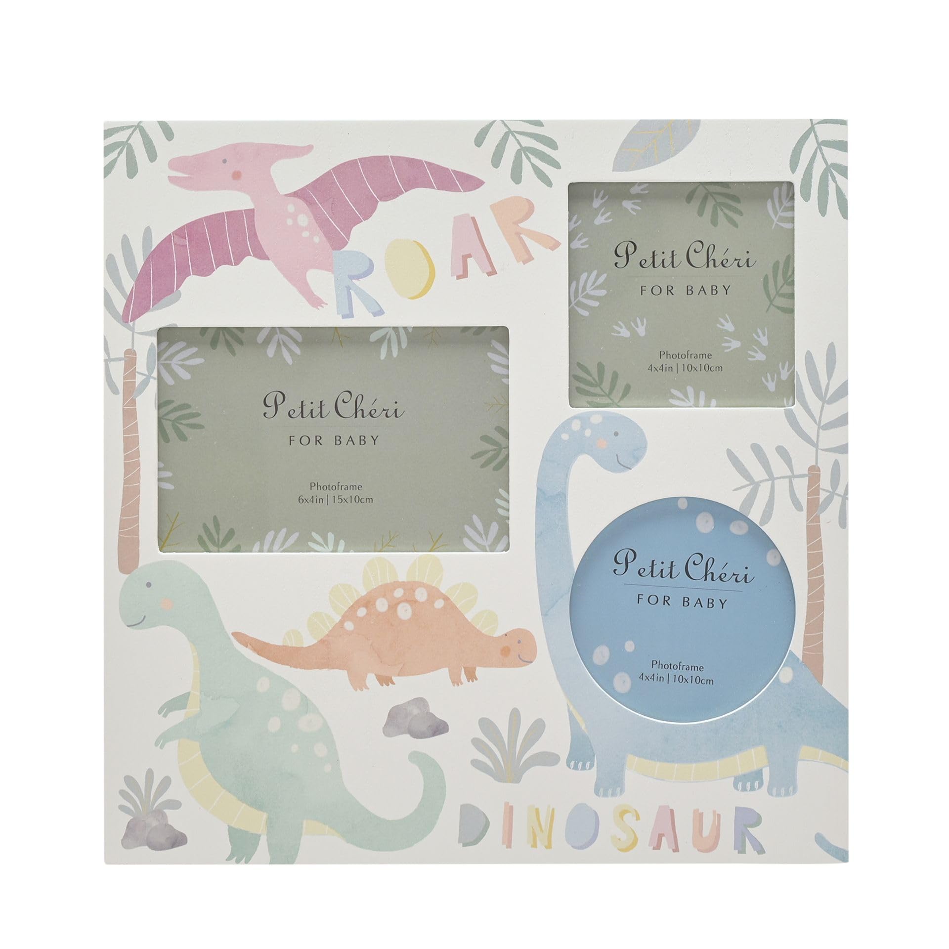 Petit Cheri New Collection Petit Cheri Dinosaur Collage Frame