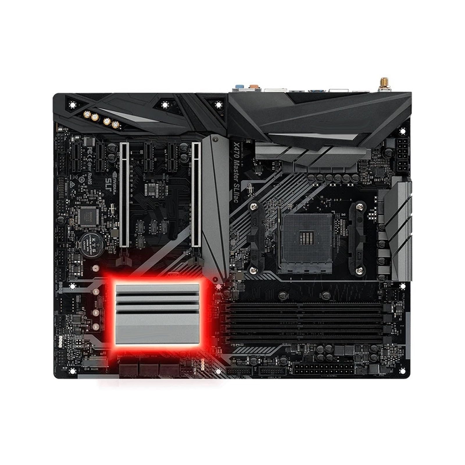 scheda madre Fit For ASRock X470 MASTER SLI/AC