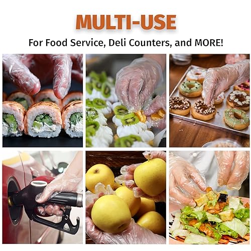 Miniatura 5 de Guantes desechables de polietileno sin BPA