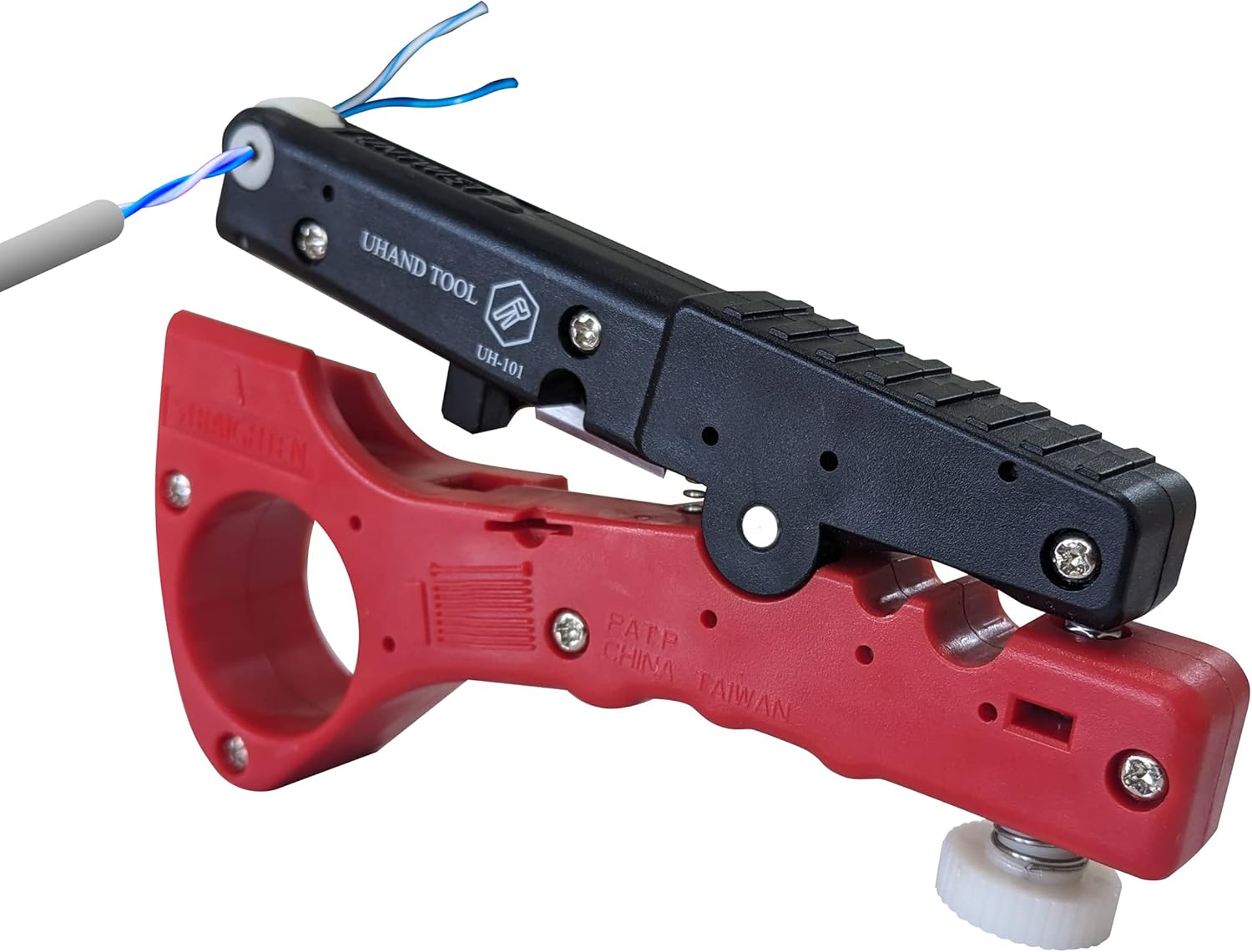 UHAND TOOL Universal Network Wire Stripping Tool for Cat5e, Cat 6, Cat