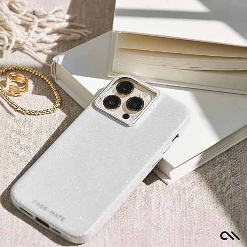 Miniatura 5 de Case-Mate Funda para iPhone 15 Pro – Brillante iridiscente [protección contra caídas de 12 pies] [Compatible con MagSafe] Funda magnética con bonito