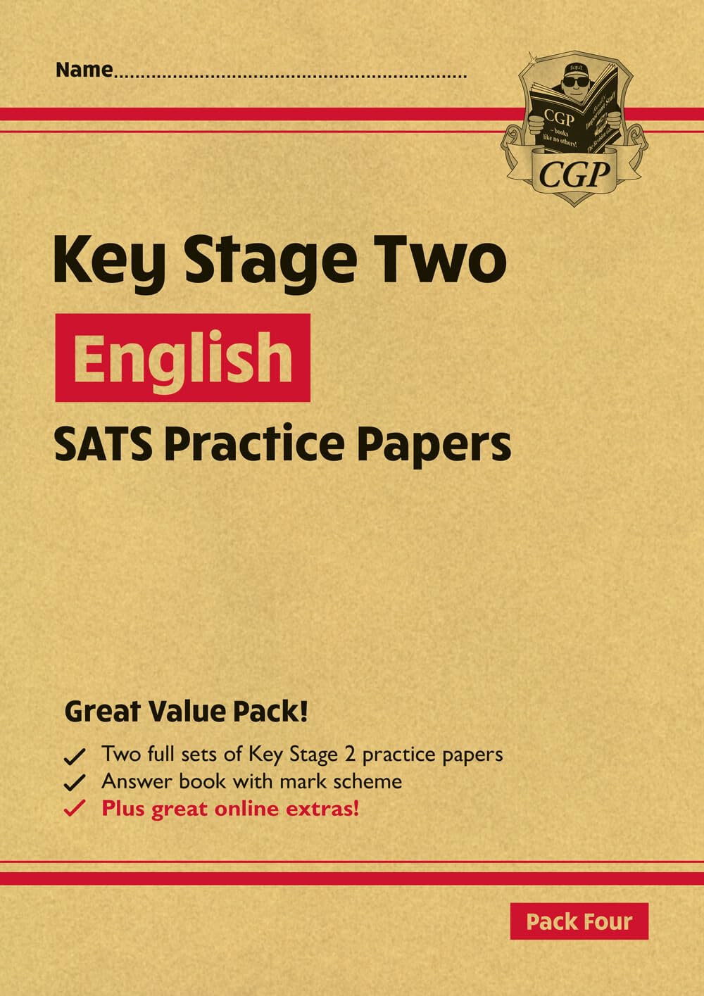 KS2 English Year 6 SATS Practice Papers: Pack 4 - for the 2027 tests (with free Online Extras) (CGP KS2 SATS)