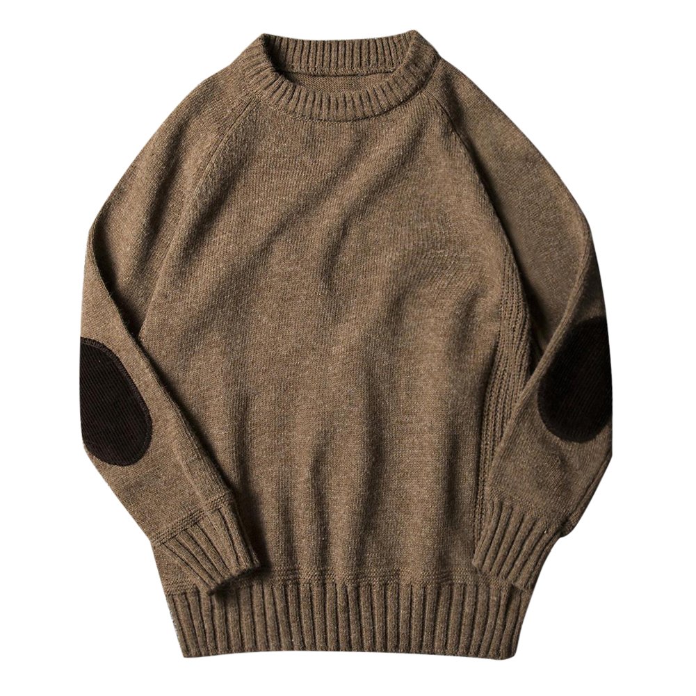 Katesid Men's Casual Fashion Pullover Sweater Basic Solid Soft Knit Top Sweater