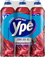 Ypê Pack Detergente Maçã 500ml (6 unidades)
