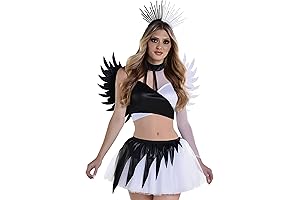 Sexy Silver Angel Costume for Women