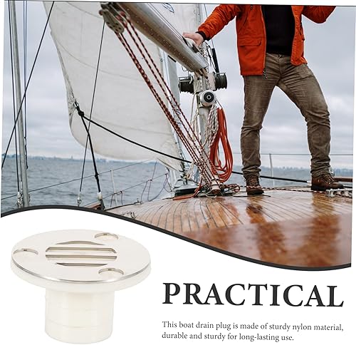 Miniatura 7 de BESPORTBLE 3pcs Boat Drain Supplies Yacht Bilge Drain Kayak Deck Drainage Resistant