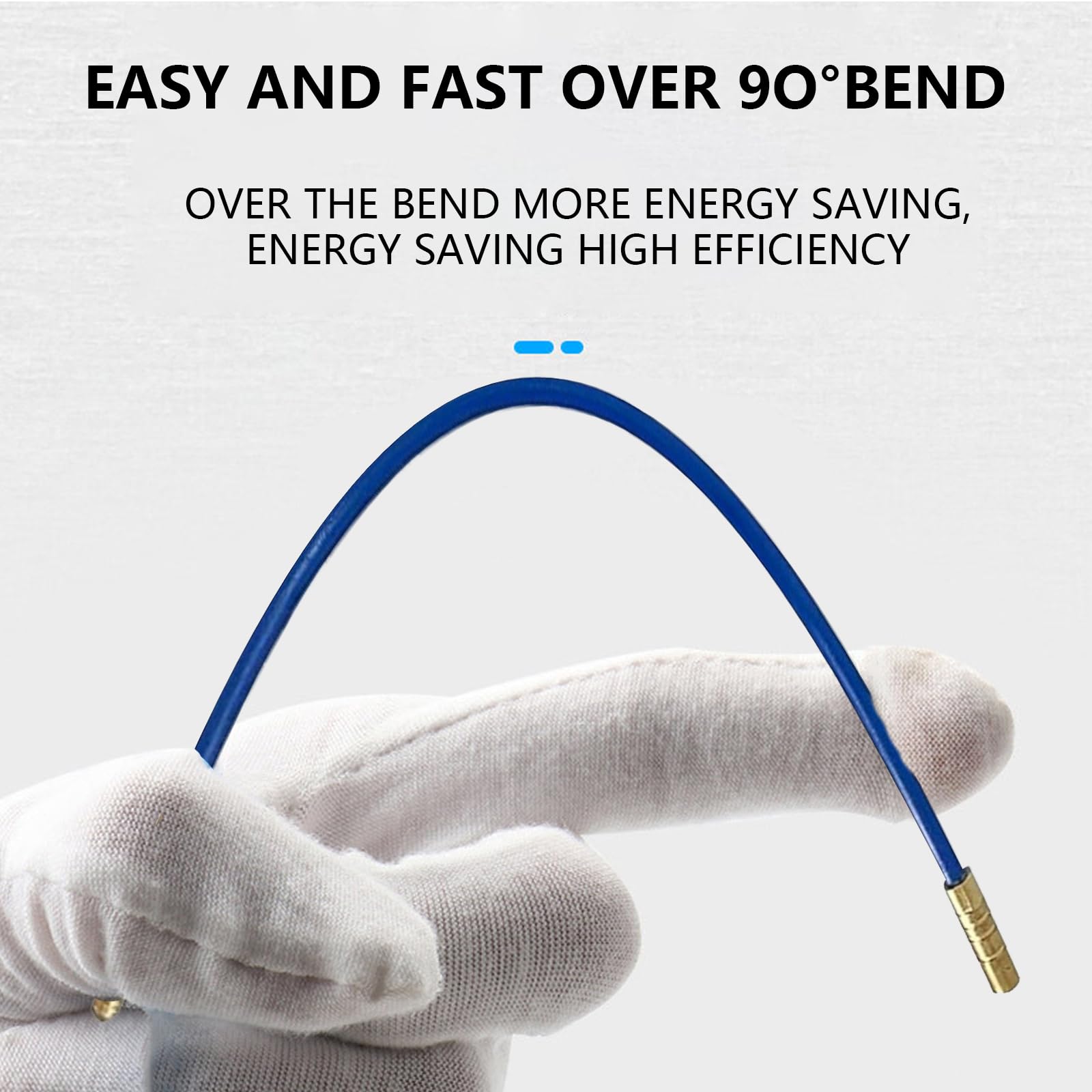 20 Varillas De Acceso Para Cables, Barra De Acoplamiento De Electricista, Kit De Entrada De Cable De Fibra De Vidrio, Espiral RetráCtil Con Muelle GuíA, Ayuda Para Tirar De Cables (33 cm)
