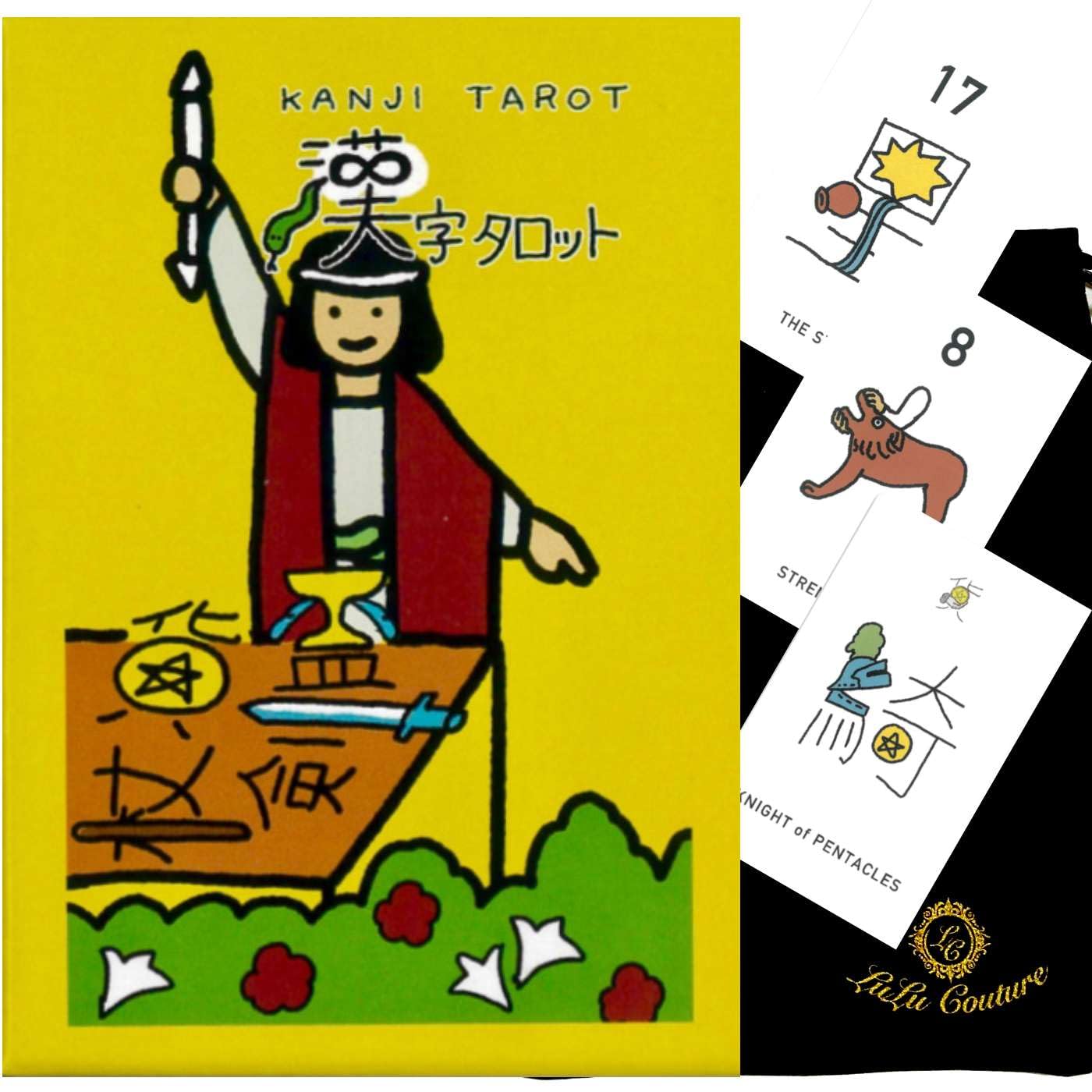 Amazon | 【日本語】漢字タロット〈新装版〉 ライダー ウェイト