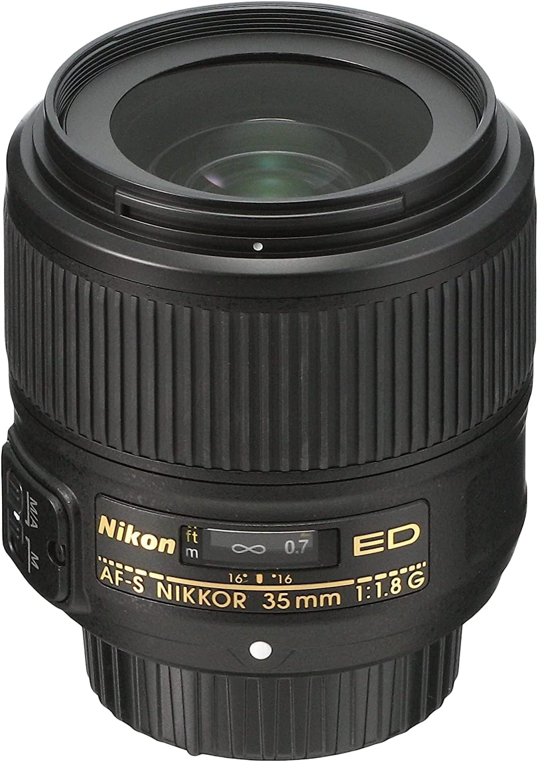 Nikon AF-S NIKKOR 35mm f/1.8G ED Fixed Zoom Lens with Auto Focus for Nikon DSLR Cameras (Renewed)