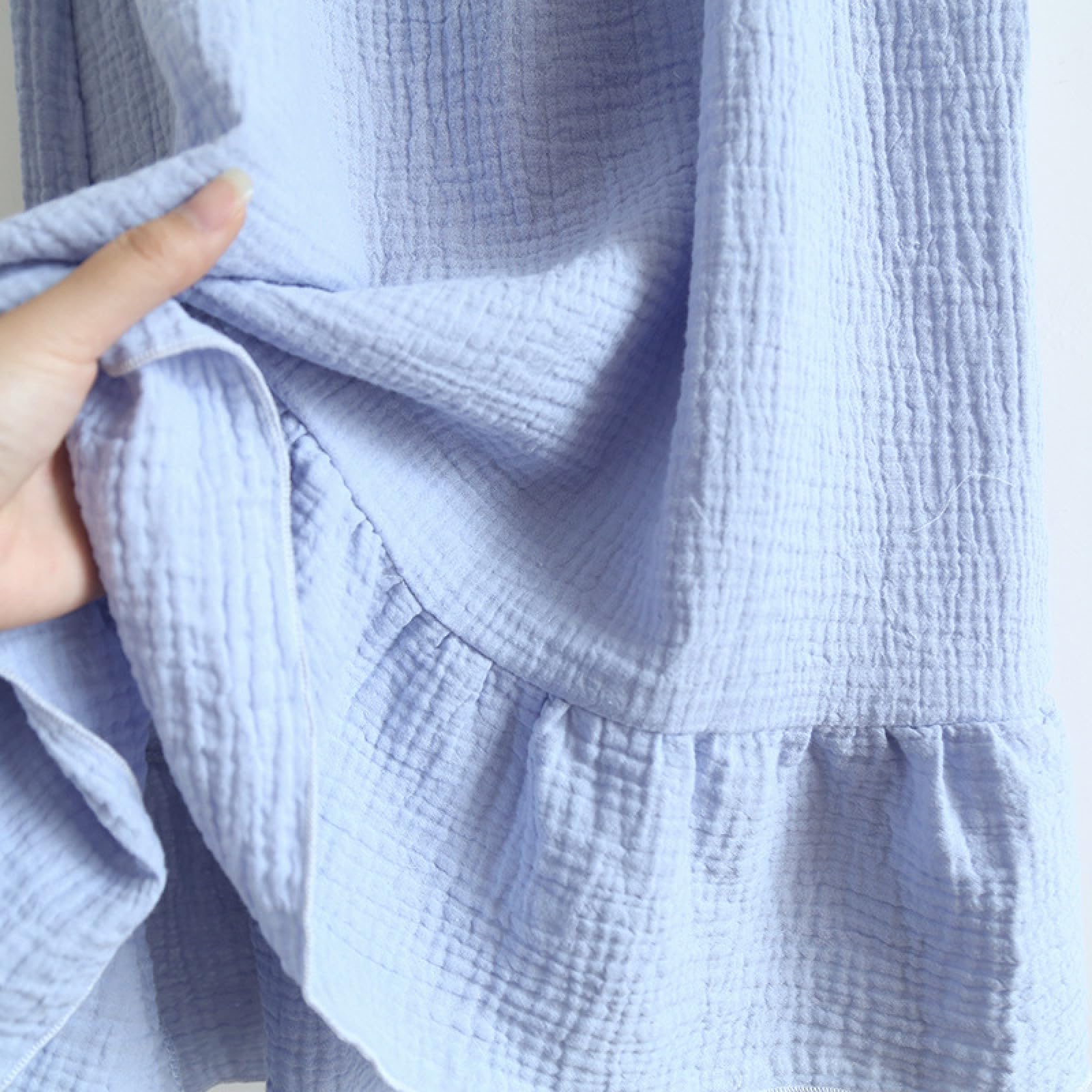 OLEETS Damen Nachthemden - Nachthemd Lose Sommer Baumwolle Süße Lange Hause Kleid Mid-Länge Sling Nachthemd Sexy Hause Kleidung Lässig Bequeme Einfache Pyjama