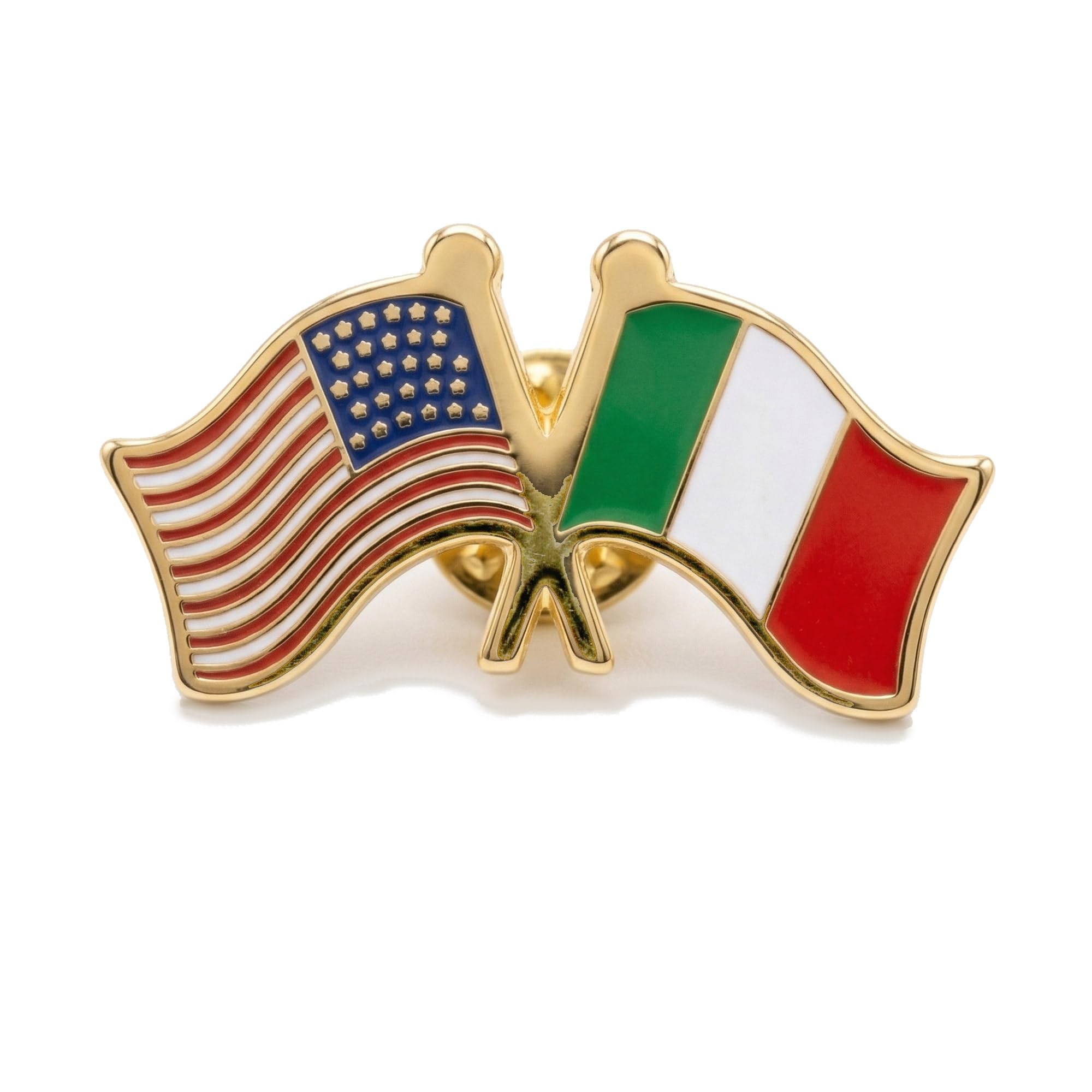 US & Italian Flags Lapel Pin – From Italy Collection of Italia Pride Products at PSILoveItaly-image-32