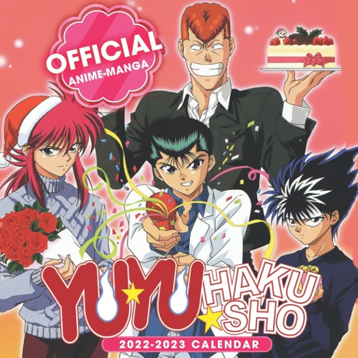 Buy Yu Yu Hakusho Calendar 2022 AnimeManga OFFICIAL 2022 Calendar Yu