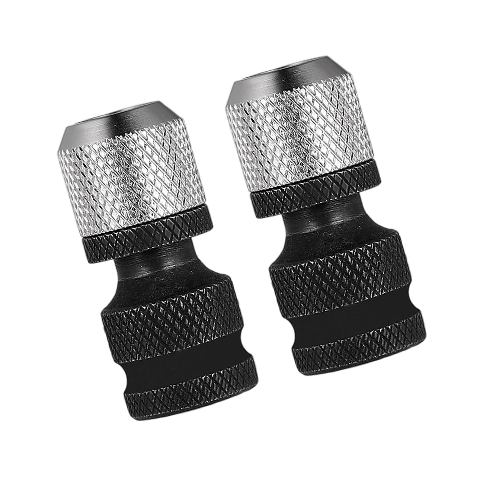 Netbiio 2 Pack Socket Industrial Drive Size Adapter Tool, Ball Stop Socket Adapter With Fast Release Mechanism For Hex Shank Accessories