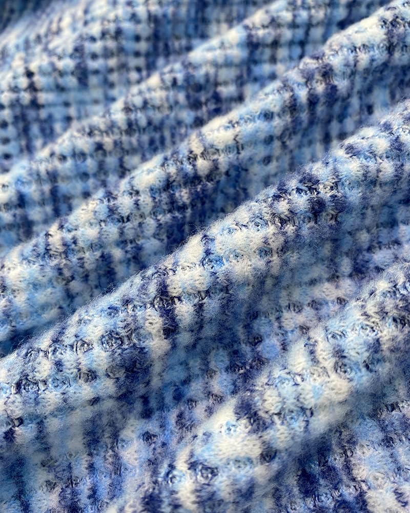 CHICME Cardigan Sweaters for Women Waffle Knit Coat Batwing Long Sleeve Open Front Long Cardigans Outerwear - Image 7