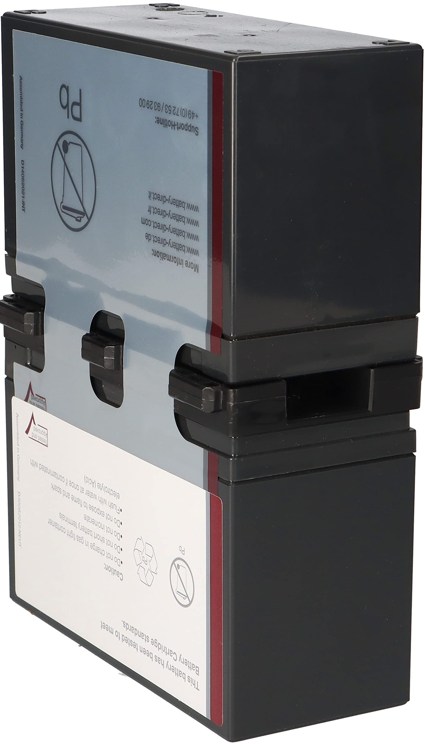Batteria compatibile APC Smart UPS C 1000 & APC Back UPS Pro 1200/1500 APCRBC124