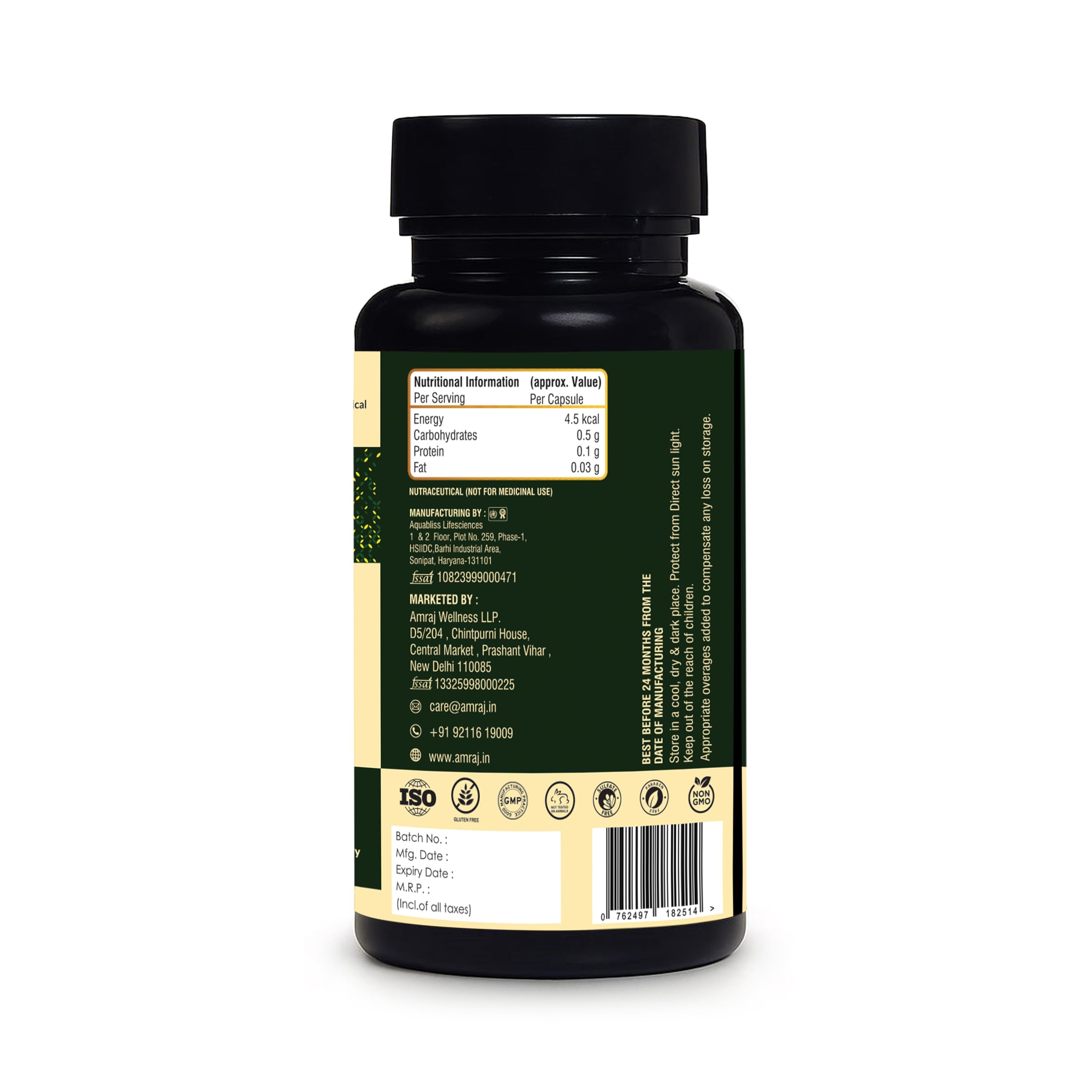 Advanced Prostate Care Natural Prostate Support Supplement with Saw Palmetto, Beta Sitosterol, Nettle Root, Gokshura, Chandraprabha Vati, Shilajit, Lycopene & Pumpkin Seed Extract – 60 Capsules - Image 4 thumbnail