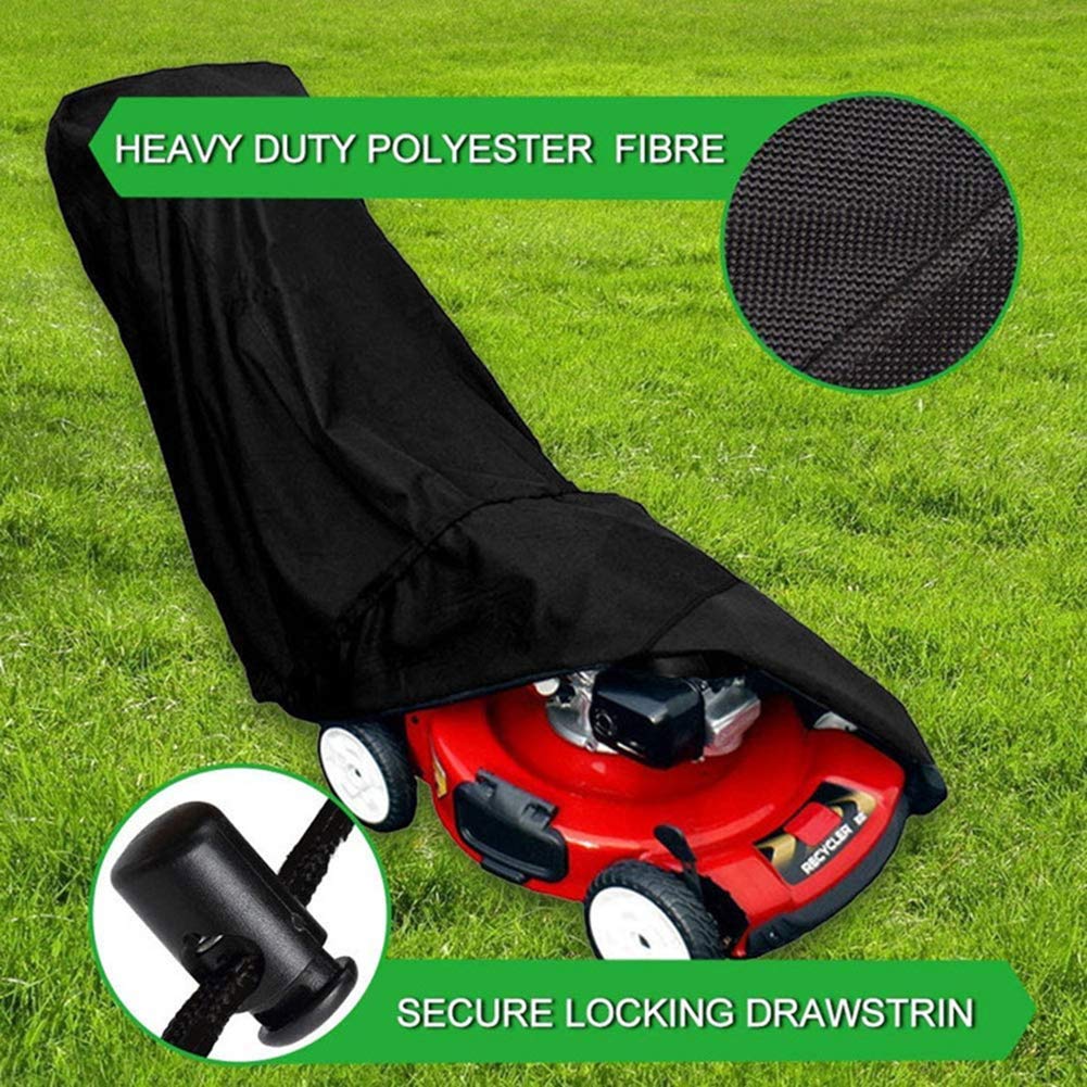 Pokrowiec na kosiarkę traktorek, , 210D Oxford Heavy Duty ogrodową Ochrona przed każdą pogodą z torbą do przechowywania
